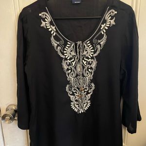 Womens 3/4 boho shirt